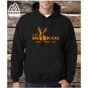 I Love Big Bucks and I Cannot Lie Hunting Hoodie